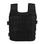 Gilet Lesté d'Entraînement et de Course - Veste de Formation Pondérée Réglable 15Kg en Tissu d'Oxford pour La Forme Physique