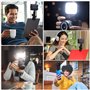 Ulanzi VL100X Lumière pour Selfie, Panneau LED Clipable pour Téléphone Portable, Tablette, Lumière d'Appareil Photo Portable Bic