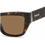 Lunettes de Soleil POLAROID PLD 6210/S/X 086 HAVANA 55/16/140 Femme