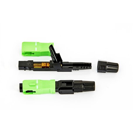 BAUDCOM FTTH Lot de 10 connecteurs à fibre optique