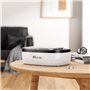 KECOOLKE Appareil de nettoyage à ultrasons 750 ml avec minuterie numérique pour lunettes, bagues, pièces de monnaie, argent
