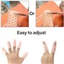 Protège Doigts en Gel,12 PCS Protège-Doigts en Silicone Respirant Protecteur de Doigt pour Blessures Déchirures et Usage Médical