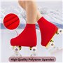 Housse de patins à roulettes et patins à glace, chaussette pour patins à roulettes, protection pour patins à glace, protection p