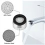 Mousseur Robinet M24-3 Pièces Filtre Robinet - Aerateur Robinet Economie Eau - Cuisine Filtre Robinet Avec Filtre en Acier Inoxy