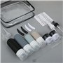 Flacon voyage - Kit voyage produit toilette - Flacons de voyage en silicone - Set de 17 - rechargeables et étanches - parfaits p
