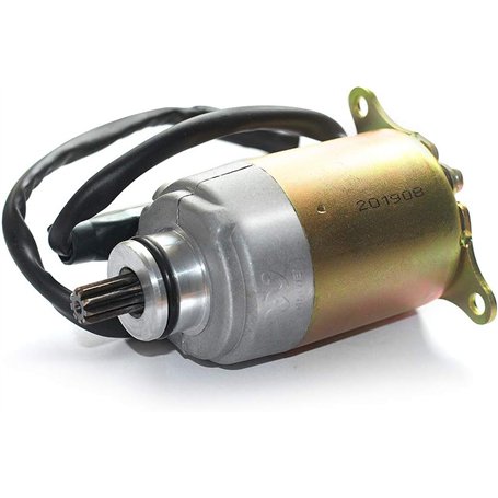 Trkimal GY6 Démarreur avec câble 125 cc 150 cc Compatible Go Karts ATV Scooter Cyclomoteur Dune Buggys Quad 4 roues TAOTAO BAJA