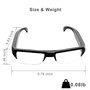 Lunettes caméra espion HD 1080p Mode Action Vidéo Recorder Lunettes pour conduite, randonnée, pêche, équitation (carte Micro SD 