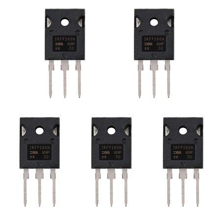 BOJACK IRFP260 MOSFET Transistors IRFP260N 50 A 200 V MOSFET de puissance à canal N IRFP260NPBF TO-247AC (paquet de 5 pièces)