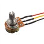 BOJACK B10K 3 bornes Potentiomètre rotatif à cône linéaire WH148 Résistance variable à film de carbone de 10 K ohms avec câble d