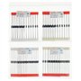 HUAREW 12 valeurs 300 pièces diode de redressement 1N4001 1N4002 1N4004 1N4005 1N4007 1N5404 1N5406 1N5408 Diode Schottky 1N5817