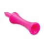 Zivisk Castle Tees 57mm Lot de 100 Tees de Golf en Plastique - Rose