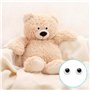 Lot de 16 yeux mobiles autocollants - Grands yeux mobiles - Grands yeux mobiles - Autocollants - Pour le bricolage - Caikailior