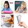Stylos Encre Gel Effaçable|, 8pcs Stylo Effacable Animaux Stylo Kawaii avec 24 Recharges Stylos Effaçables + 2 Gommes pour Burea