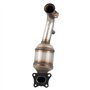 Dixhills Convertisseur catalytique avec pièces de montage de rechange pour C1 II PA, PS C3 II SC C4 II Cactus DS3 Hatchback Cros