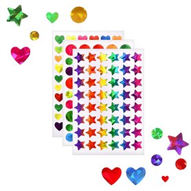 Autocollants holographiques en Forme d'étoile