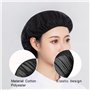 Lot de 4 Filets à Cheveux Réutilisables pour Sommeil - Bonnets en Maille Doux - Protection des Cheveux Bouclés pour Femmes - Pou