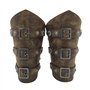 Brassards Rétro Armure Médiévale Brassard pour Le Tir Chasse Médiévale Renaissance PU Brassard en Cuir Viking Punk Gothique Bras