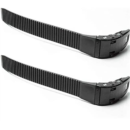 POFET Lot de 2 sangles de rechange pour chaussures de patinage à roues alignées avec boucle