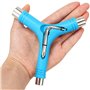 Namvo Skate Tools Matériel Outil pour Skateboard Clé Anglais, Skateboard Y-Tool pour Montage, Démontage, Réparation et Remplacem