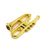 CENPEK Instrument de Musique Miniature Lot de 5 Tambours Musique Saxophone trompettes Taille M pour décoration de Maison de poup