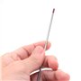 CENPEK Lot de 10 électrodes de tungstène thoriées de soudage TIG WT20 (rouge) 2,4 x 150 mm