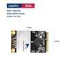 512Go mSATA Internal SSD Sharkspeed Plus Disque Interne Solid State Drive SATA III 6Go/s Mini SATA 3D NAND,pour Mini PC Ordinate