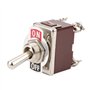 5Pcs 15A 250VAC on-off 2 Position Interrupteur à Bascule 4 Broches de 12mm