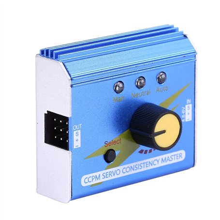 Testeur de servomoteur de Moteur RC CCPM - Testeur de cohérence de Moteur ESC - pour Avion RC Voiture
