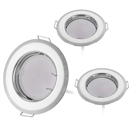 HCFEI Lot 3 spots led encastrable plafond diametre 55mm 3W 220V