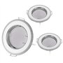 HCFEI Lot 3 spots led encastrable plafond diametre 55mm 3W 220V