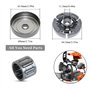 Haishine .325" 7 dents Tambour d'embrayage Pignon de chaîne Kit de roulement de cage de jante pour Stihl MS250 MS230 MS210 025 0