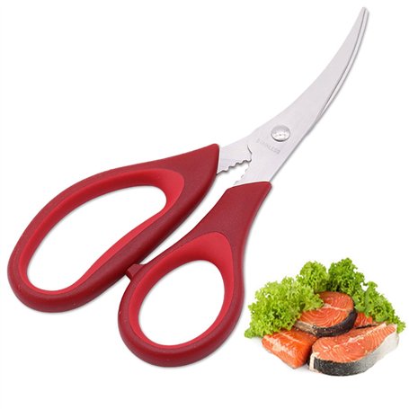 MINGZE Ciseaux de Cuisine Multifonctions Set Ciseaux Fins en Acier Inoxydable Ciseaux à volailles tranchants Ciseaux ménagers Ci