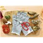 MINGZE Ciseaux de Cuisine Multifonctions Set Ciseaux Fins en Acier Inoxydable Ciseaux à volailles tranchants Ciseaux ménagers Ci
