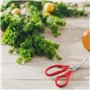 MINGZE Ciseaux de Cuisine Multifonctions Set Ciseaux Fins en Acier Inoxydable Ciseaux à volailles tranchants Ciseaux ménagers Ci