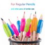 Poignées de Crayon Poignées de Stylo en Silicone Enfants Crayon Poignées Écriture Aide Pencil Grip Ecriture Correction Grips pou