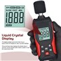 GOEDCH 30-130dB(A) Sonomètre Numérique: Décibelmètre Professionnel, Niveau Sonore Testeur du Bruit, Testeur de Sonomètre Sonore,