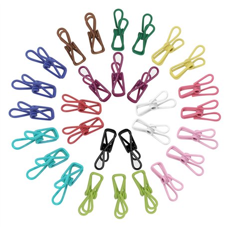 KEESIN Pinces à Linge Multi-Usages Pinces à Linge en Acier Inoxydable Longue Liste Pince De Suspension pour Support Suspendu 30