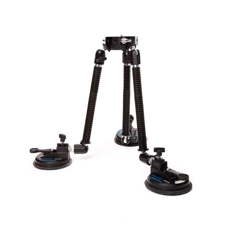 CAMTREE G-51 Support Professionnel d'Aspiration pour Voiture/Véhicule pour DSLR Caméscope Jusqu'à 4kg/9lb | Système de Support s