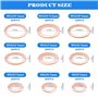 NVIYAM 200 Pcs Rondelles Metal Joint Cuivre Vidange Rondelles pour Gonds de Porte Rondelles Plates Joints Bague D'étanchéité Ron