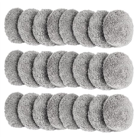 YanBan 24 Pièces Nettoyeur de Vitres Chiffon Weeper Aspirateur Pièces Robot Aspirateur Vadrouille Humide pour Hobot168 pour Hobo