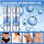 Horuili® Huile de soin corporel au collagène, Huile corporelle raffermissante au collagène, Huile Corporelle Liftante Au Collagè