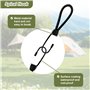 Xpieoyrm 25 Pièces Tendeurs de Bâche avec Crochets, 15 cm Crochet Tendeur Elastique Courts, Crochets d'Extenseur Bâches pour Cam