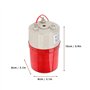 Feu d'Avertissement Voyant Alarme LED Rouge BEM-1081 220V Eclairage Tournant Système d'Eclairage Acousto-optique pour Système d'