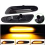 Clignotants latéraux dynamiques pour Indicateurs latéraux Fumée Pour 1 3 5 Series E60 E61 E81 E82 E88 E46 E90 E91 E92 E93 X3 E83