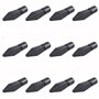 ANCLLO 12 pièces en caoutchouc souple pratique tir à l'arc pointe de flèche colle sur cible flèche pointes pour tir à l'arc