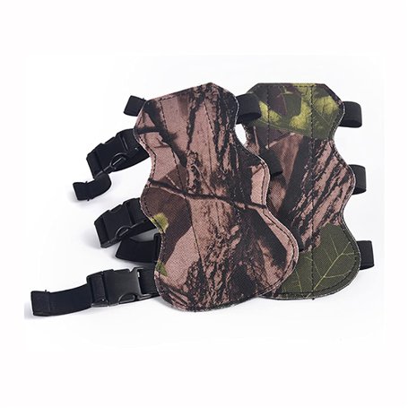 ANCLLO Brassard de tir à l'arc avec 3 sangles Taille unique 19 cm