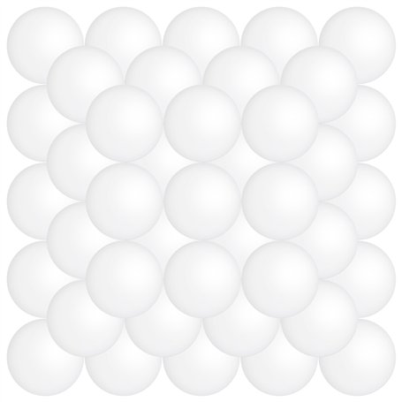 THE TWIDDLERS 50 Balles de Ping-Pong Blanches pour Beer Pong