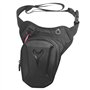 WANDGU Sac Banane Moto Hommes Femmes : Sac de Jambe et Sac Banane 2 en 1