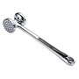 ALEENFOON Attendrisseur à Viande Manuel Professionnel Acier Inoxydable Maillet Heavy Duty Double Face Marteau à Viande avec Trou