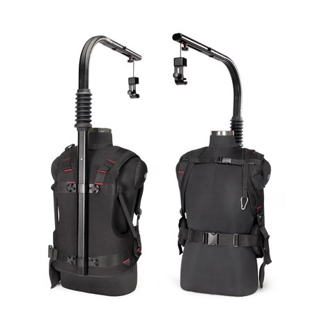 FLYCAM Flowline FLCM-FLN-500N 500N Gilet de soutien ergonomique professionnel pour cardan Charge utile jusqu'à 10-12 kg Barre su